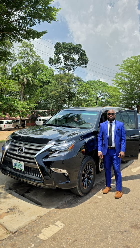 Lexus Prado Jeep with driver Engraced Smile Car Hire Benin City