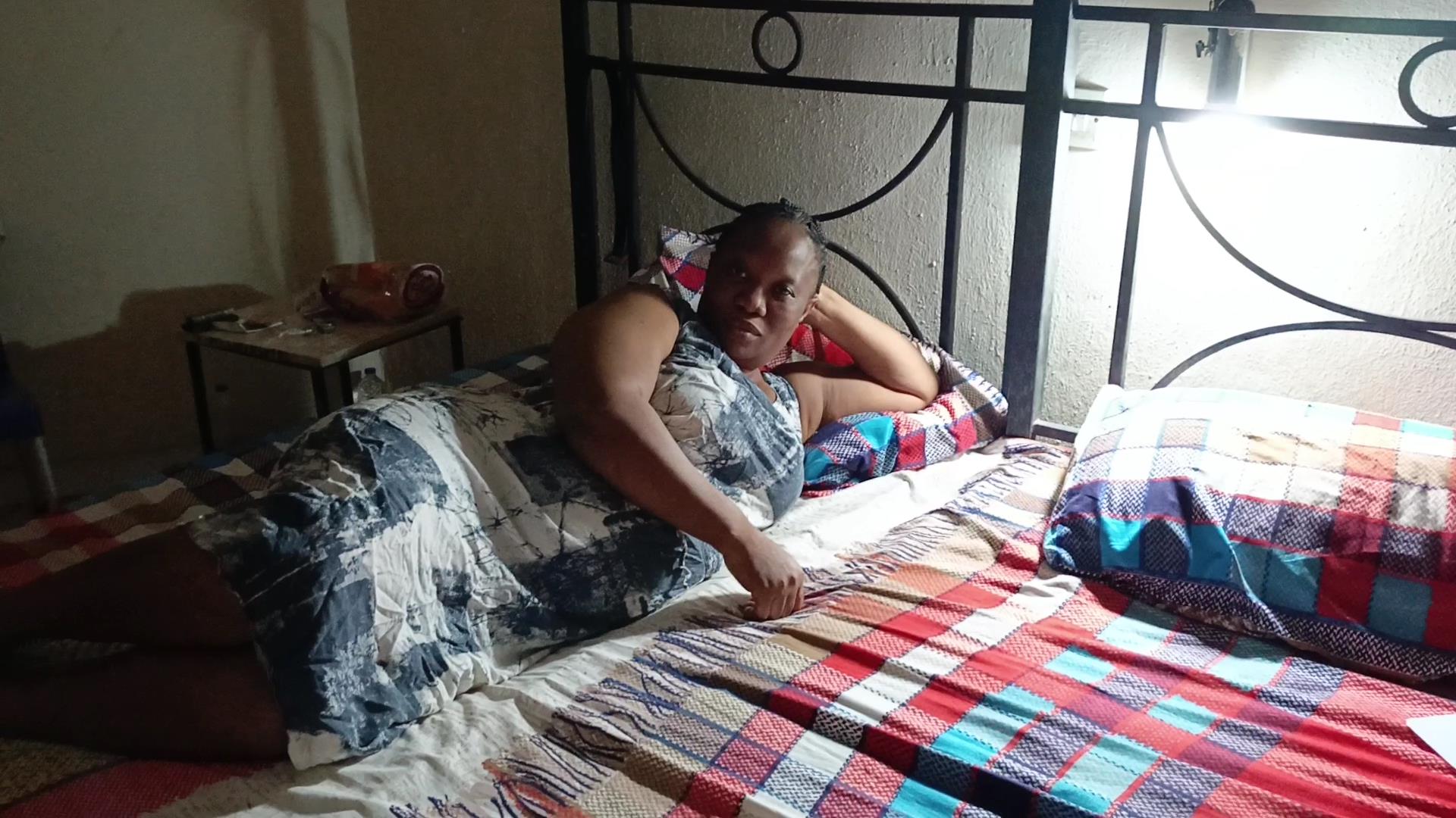 Okomu National Park Chalet room with Queen-size bed.jpg Okomu National Park Chalet room with Queen-size bed.jpg